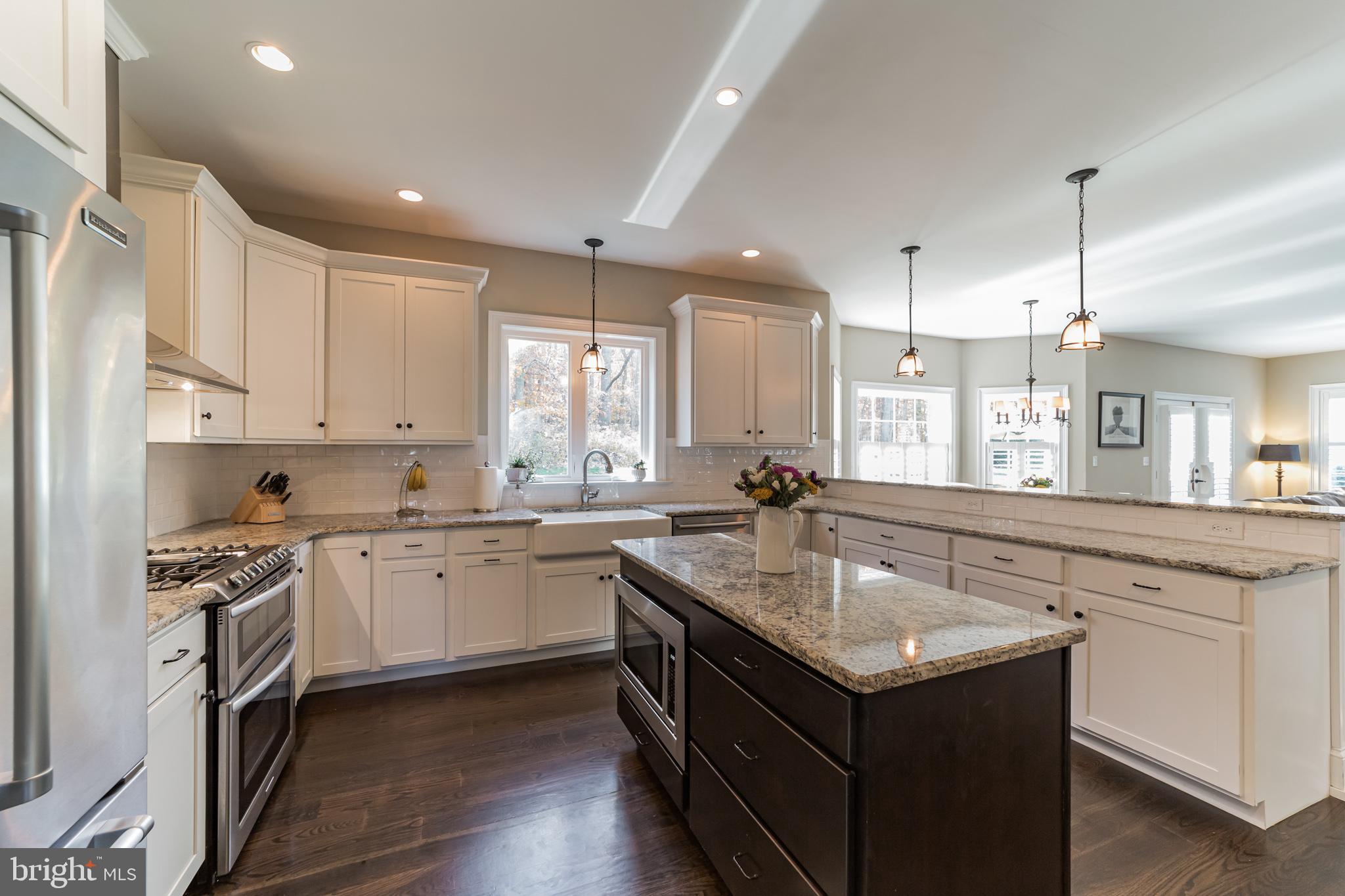 709 Grace Way Exton, PA 19341 - Photo 13 of 47 Beautiful Island Kitchen with Penninsula