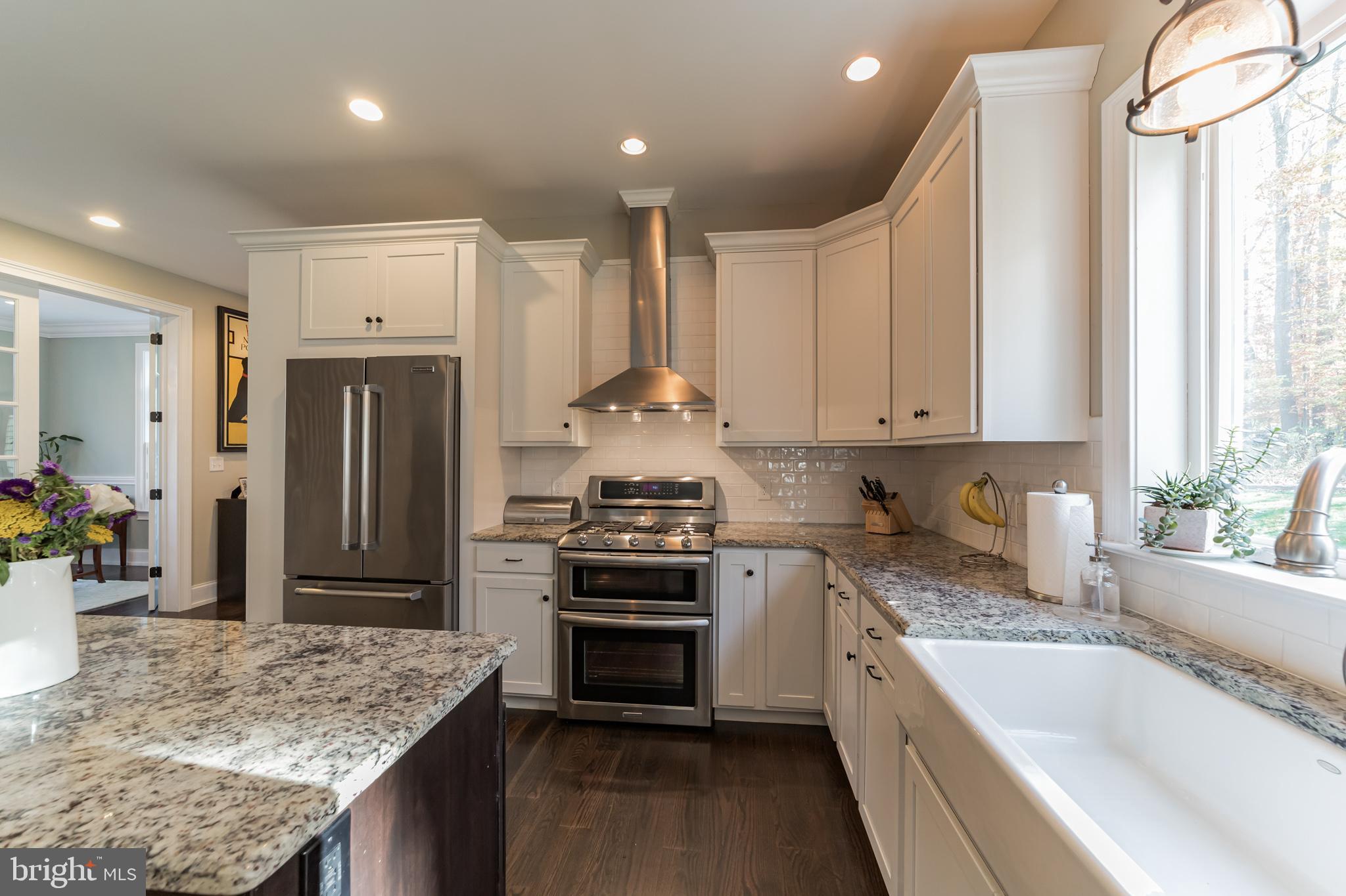709 Grace Way Exton, PA 19341 - Photo 15 of 47 Kitchen with SS Appliances and Farmhouse Sink