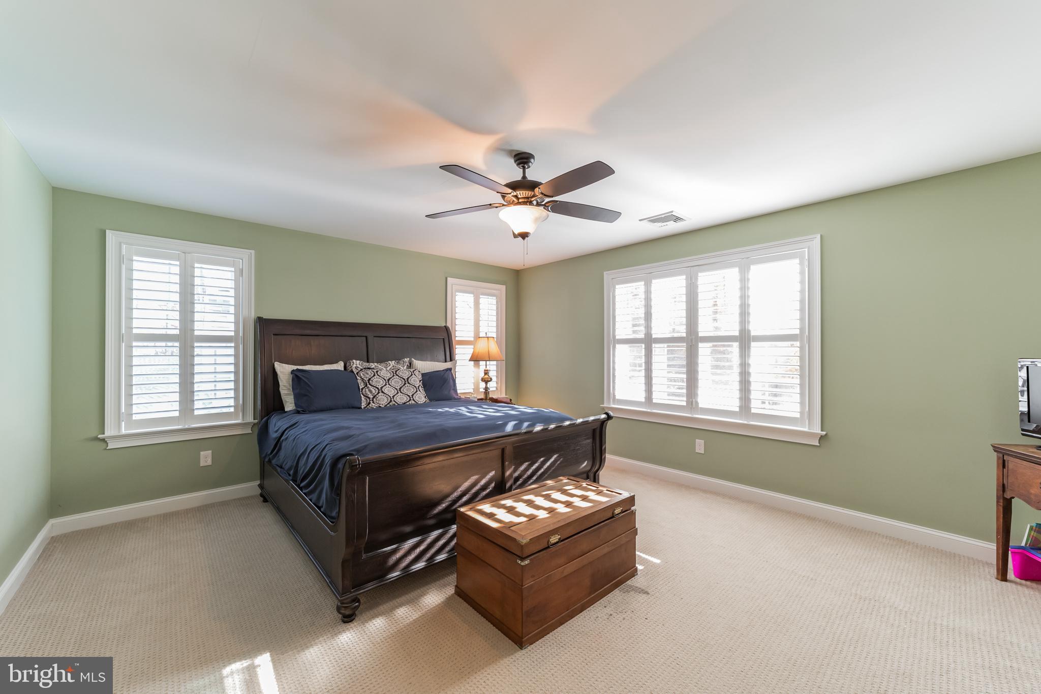 709 Grace Way Exton, PA 19341 - Photo 21 of 47 Primary Bedroom with Custom Plantation Shutters