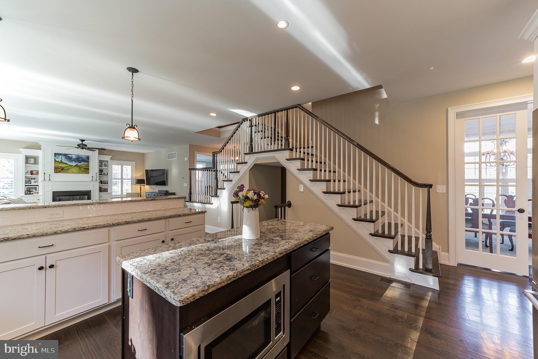 709 Grace Way Exton, PA 19341 - Photo 10 of 47 Kitchen with View of Rear Stairs