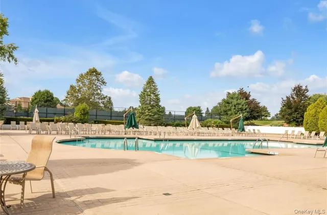 a view of a yard with an outdoor space