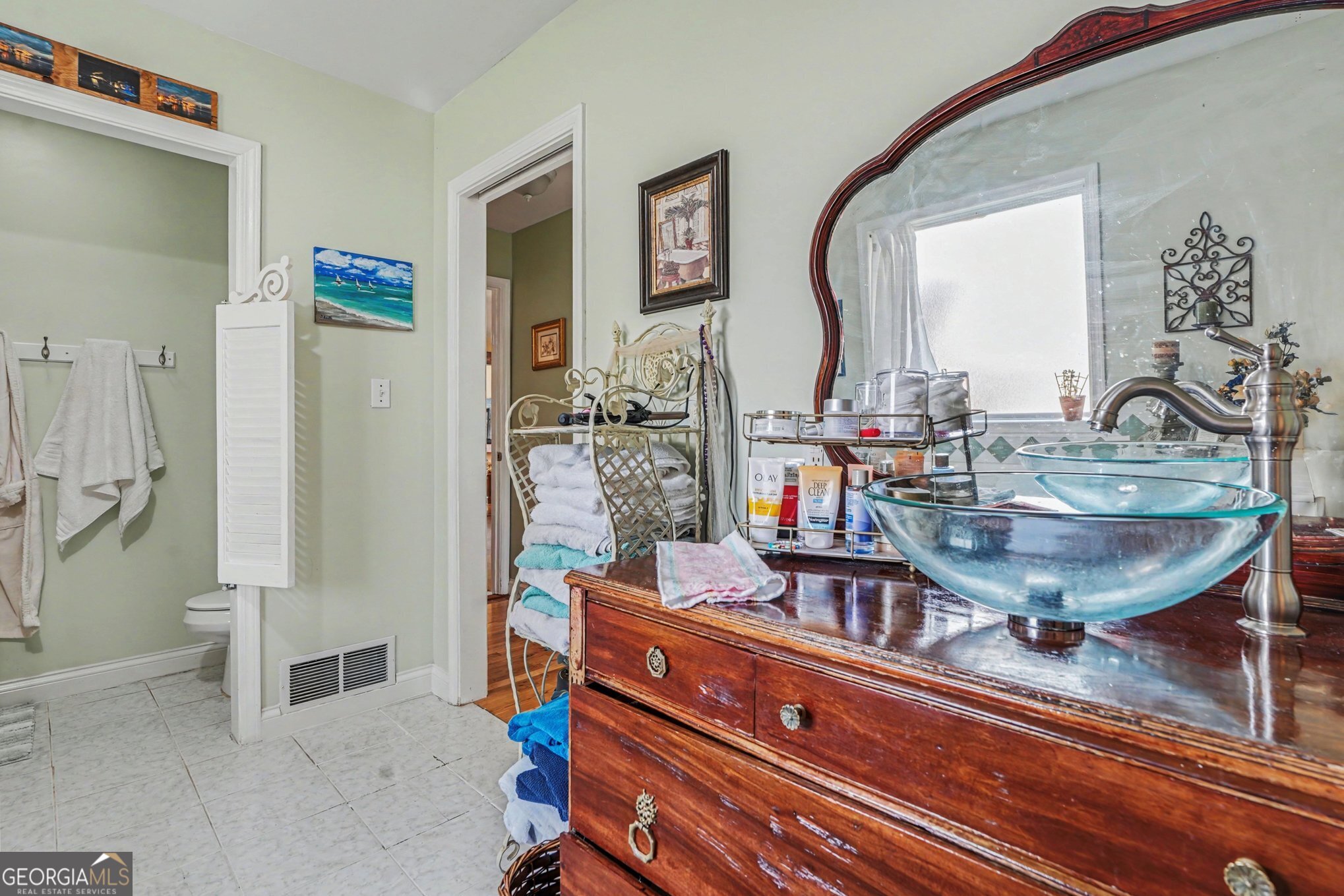 117 Dobbins Mill Road Griffin, GA 30223 - Photo 18 of 27 a view of living room with furniture and wooden floor