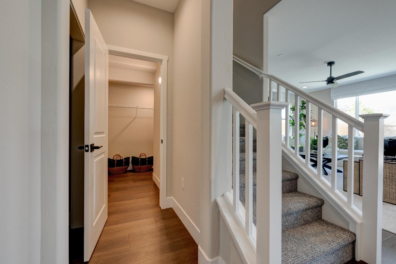 1179 Maclure Avenue Madera, CA 93636 - Photo 18 of 36 a view of hallway with stairs