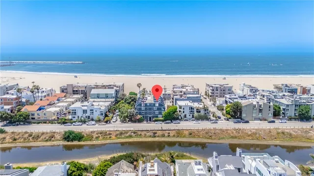 a view of a city with swimming pool