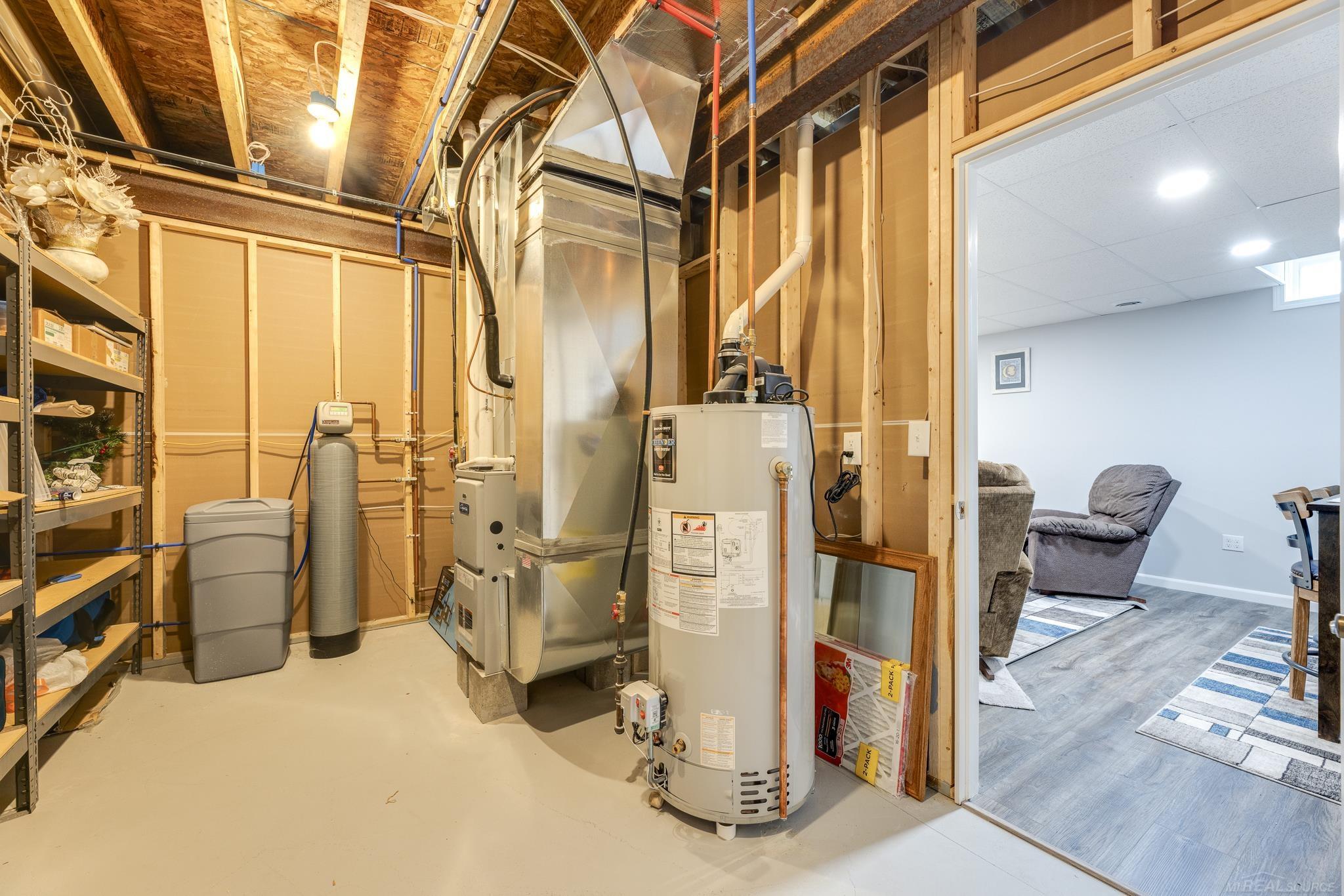5372 Babcock Road Lexington, MI 48450 - Photo 39 of 51 Lower Level Utility Room