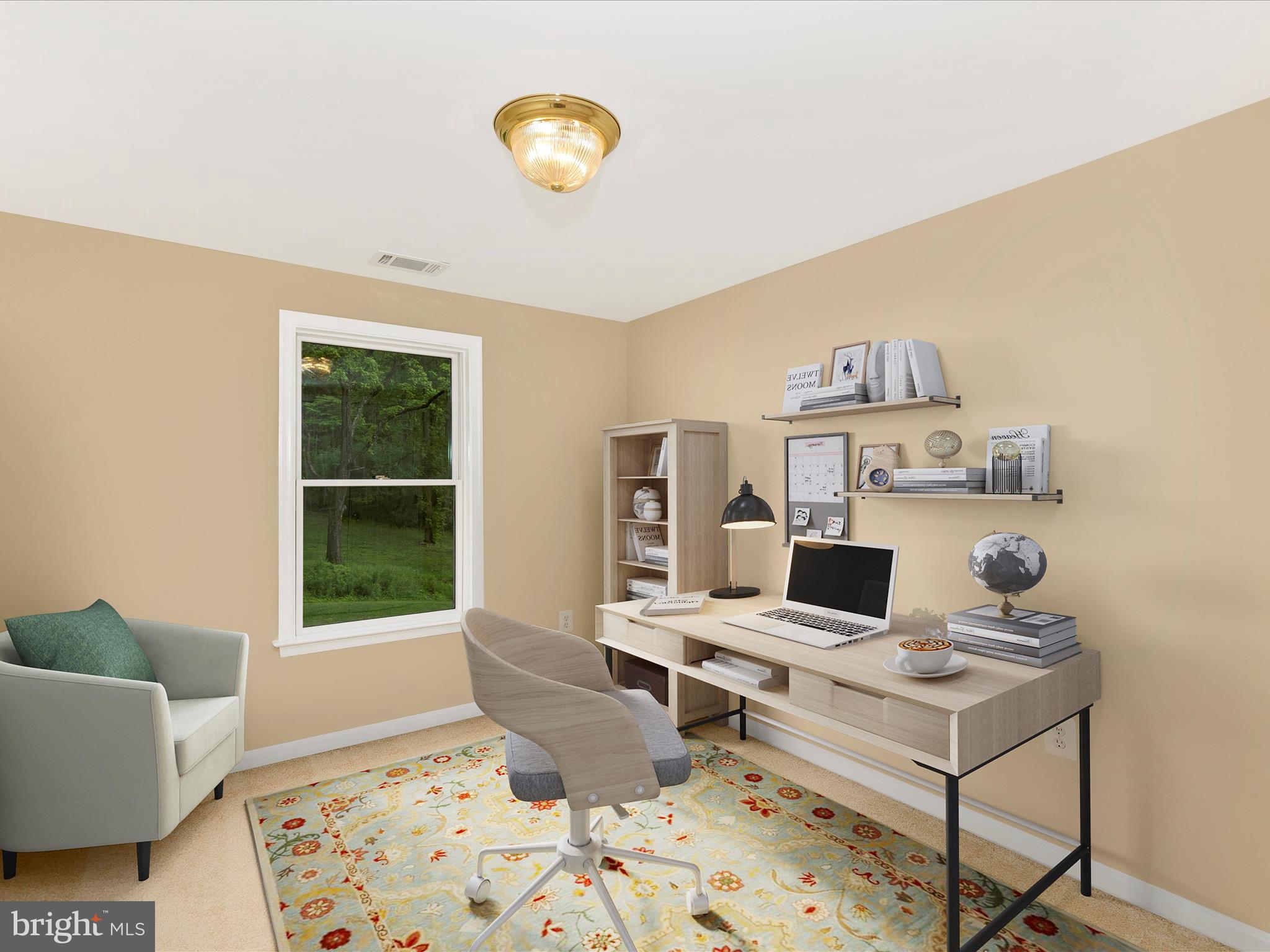 10433 Grindstone Run Road Myersville, MD 21773 - Photo 32 of 42 a workspace with furniture and a window