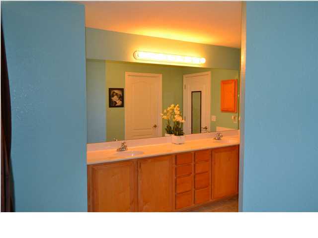 92 Red Bay Court Santa Rosa Beach, FL 32459 - Photo 16 of 19 a bathroom with a sink a mirror and a vanity