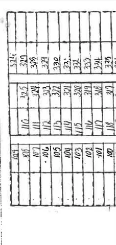 a black and white photo of a painting