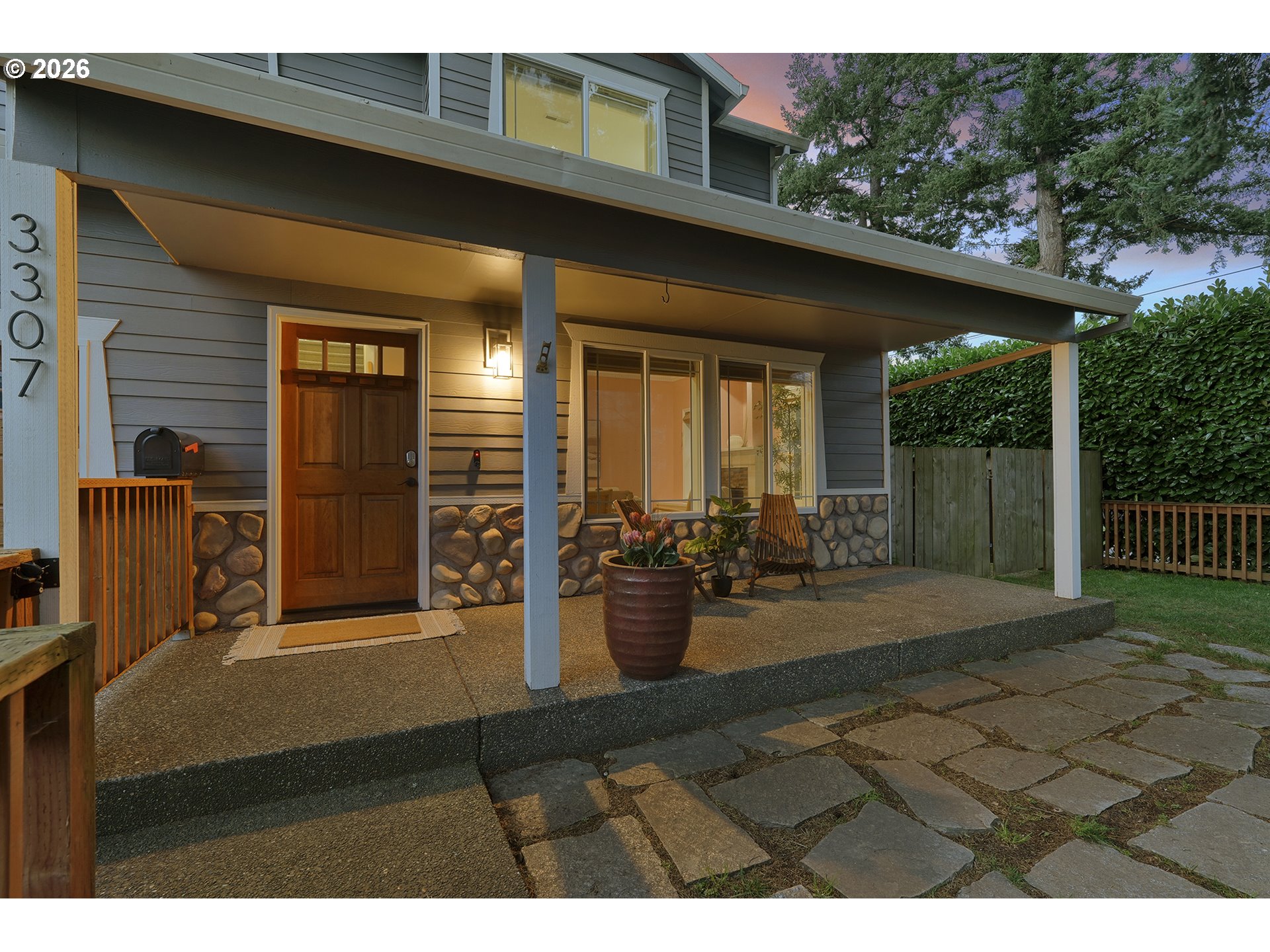 3307 North Terry Street Portland, OR 97217 - Photo 2 of 37 a view of a porch with seating space