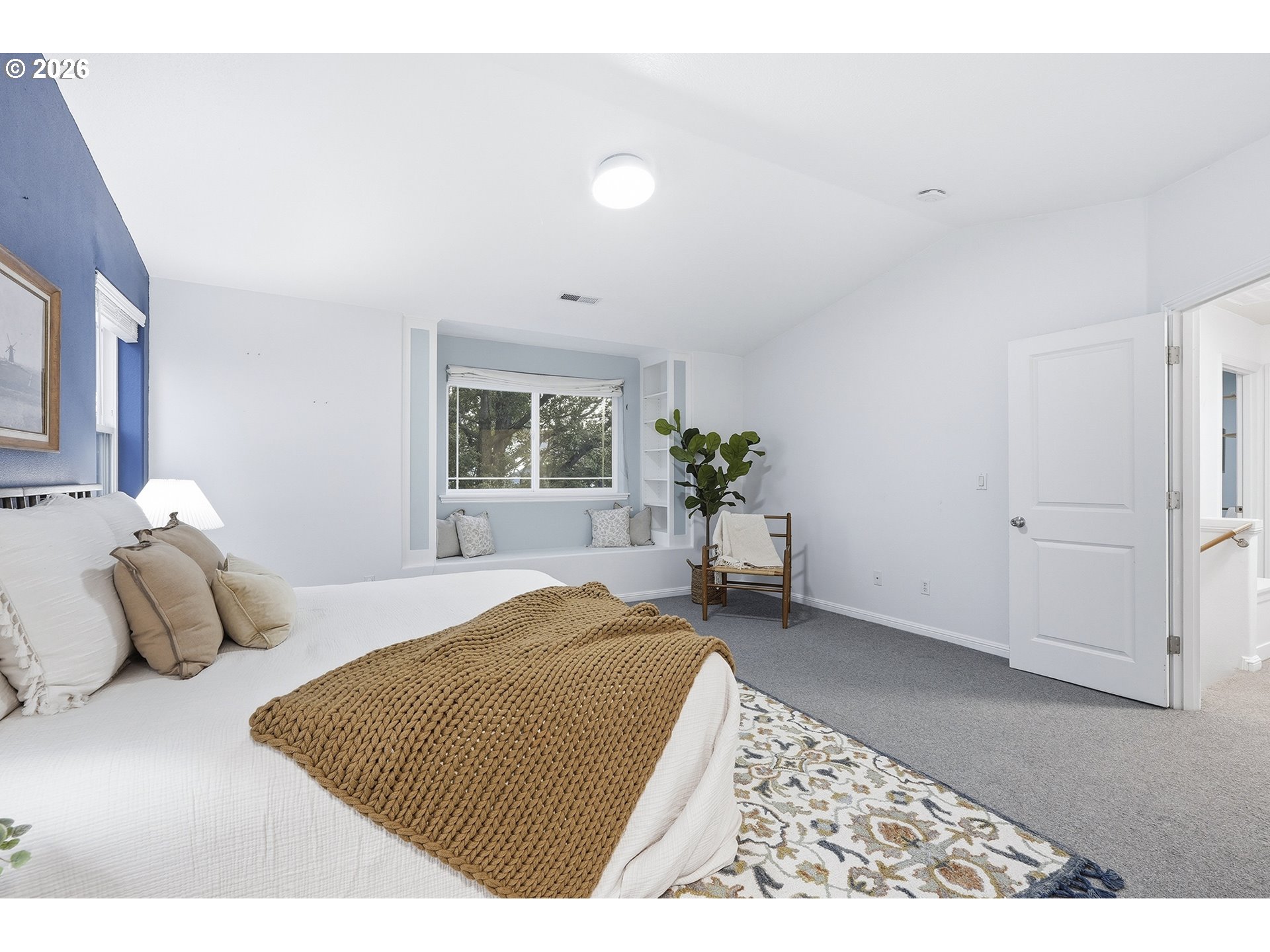 3307 North Terry Street Portland, OR 97217 - Photo 24 of 37 a bedroom with a bed and a window