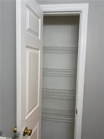 a view of walk in closet