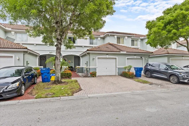 a view of a house with a patio
