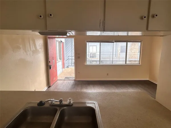 a room with furniture and window