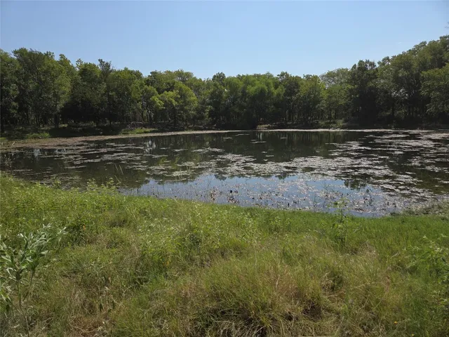 a view of a lake with a mountain