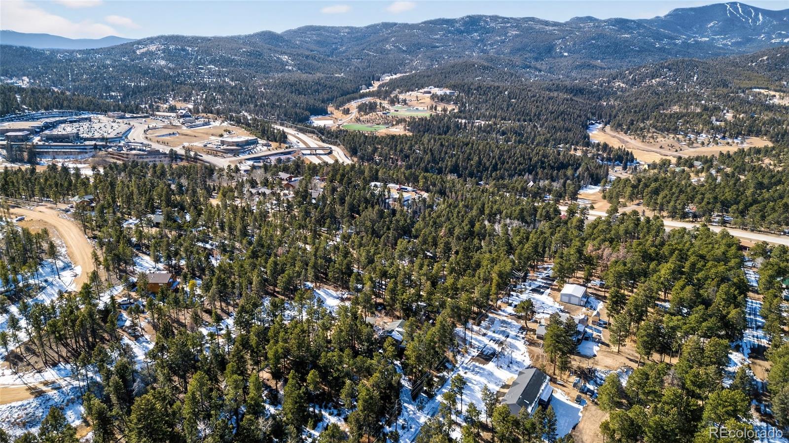26196 Rea Avenue Conifer, CO 80433 - Photo 34 of 46 a view of city and mountain