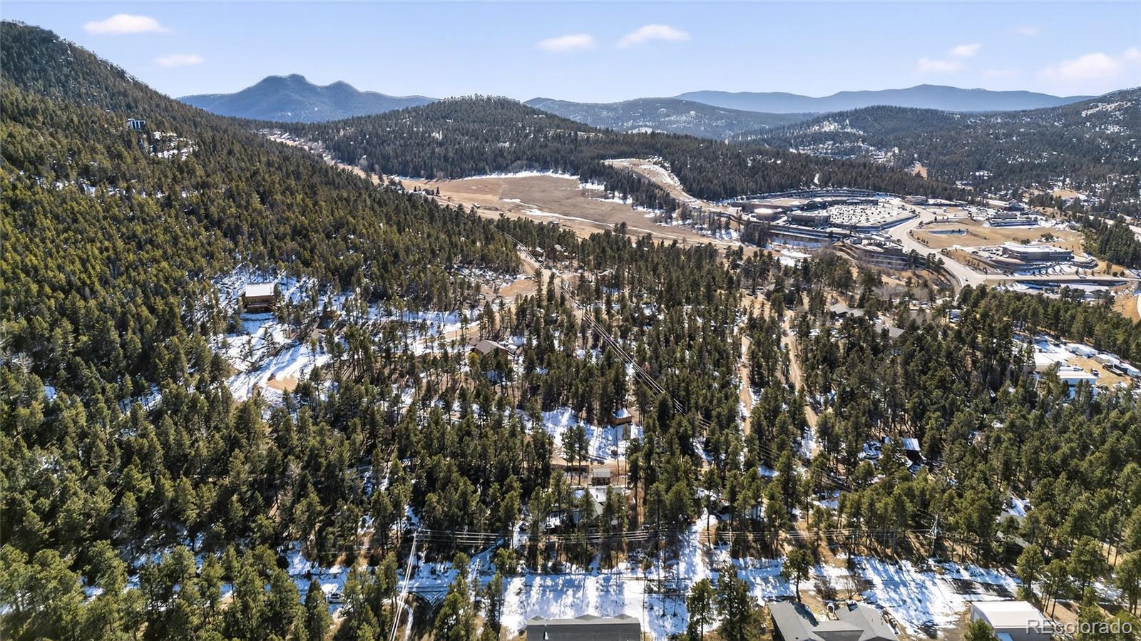 26196 Rea Avenue Conifer, CO 80433 - Photo 37 of 46 a view of city and mountain