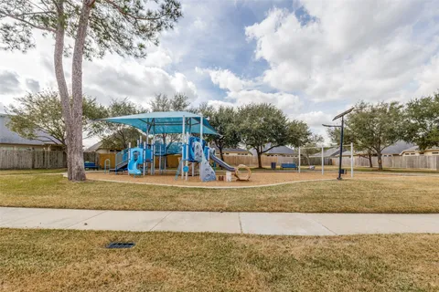 a view of a volley ball court