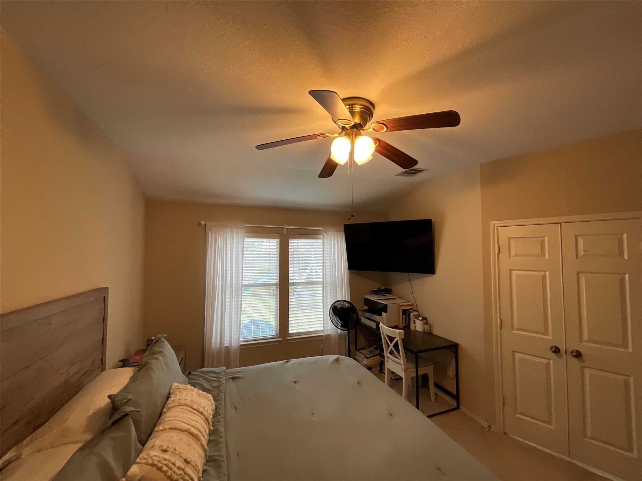 14013 Rountree Ranch Lane Austin, TX 78717 - Photo 7 of 19 Bedroom with ceiling fan and a closet