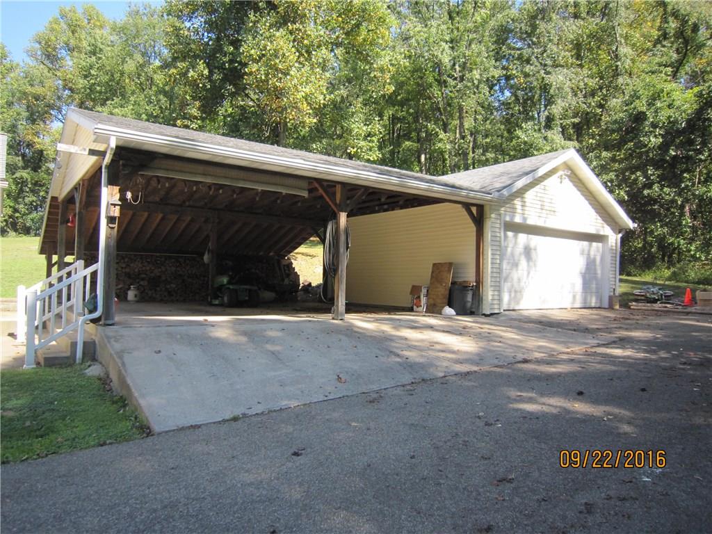 276 Mountain Road Uniontown, PA 15401 - Photo 23 of 25 1.5 CAR GARAGE, LARGE CARPORT