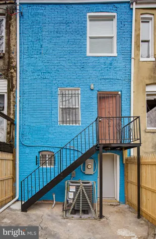 a view of front door of house