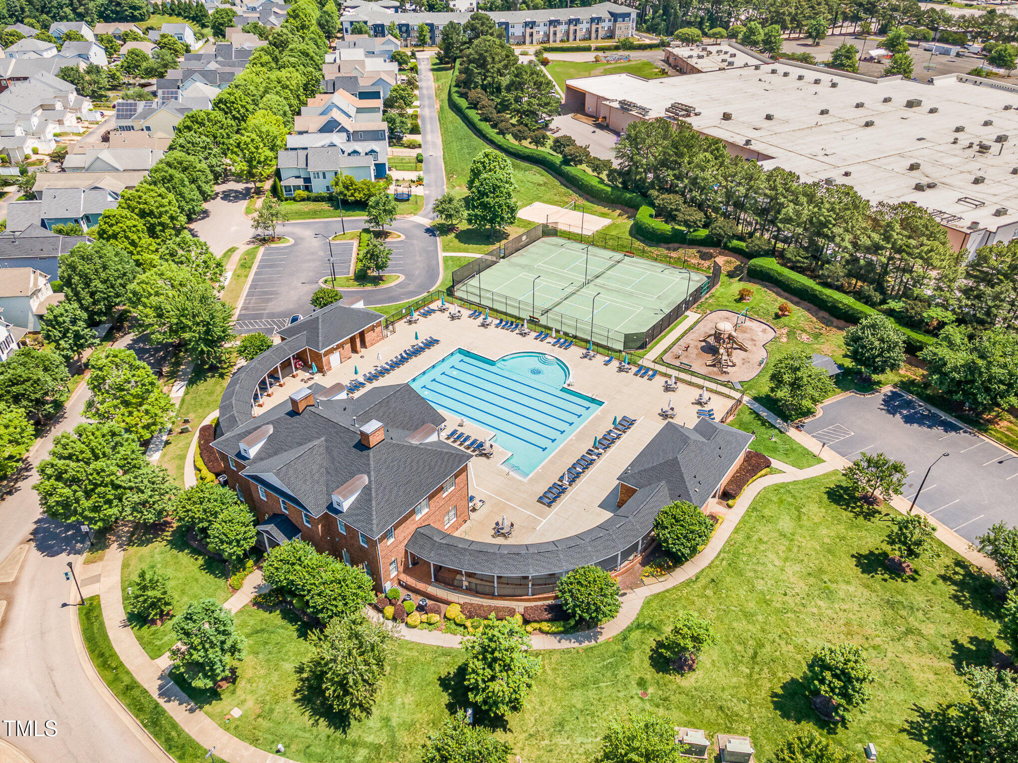 1304 Revolution Circle Raleigh, NC 27603 - Photo 15 of 17 an aerial view of a house