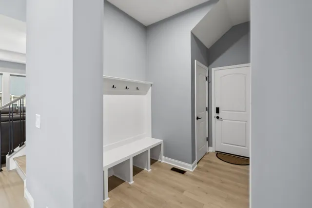 a view of city from balcony