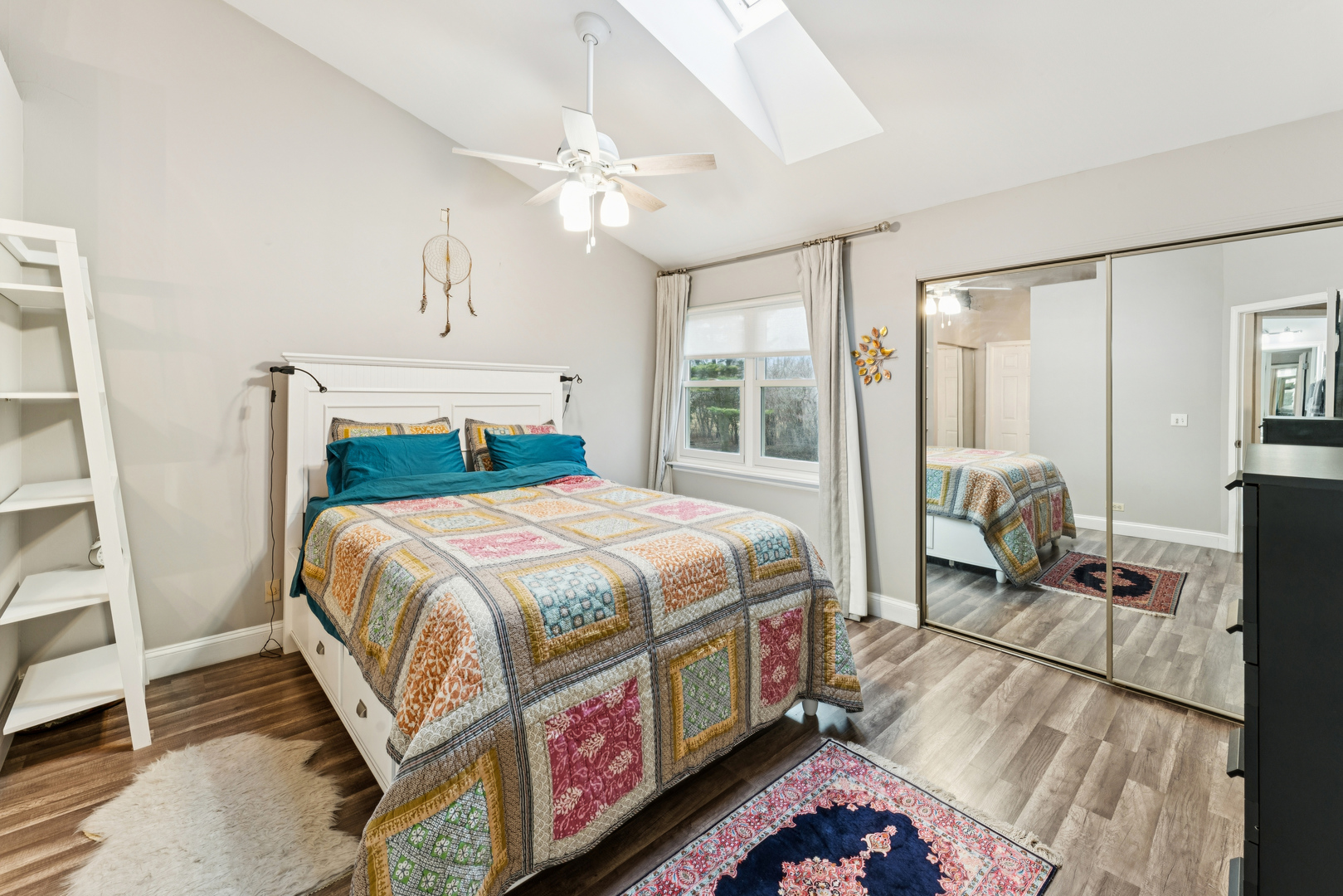 159 West Hamilton Drive Palatine, IL 60067 - Photo 12 of 24 a bedroom with a bed couch and a window