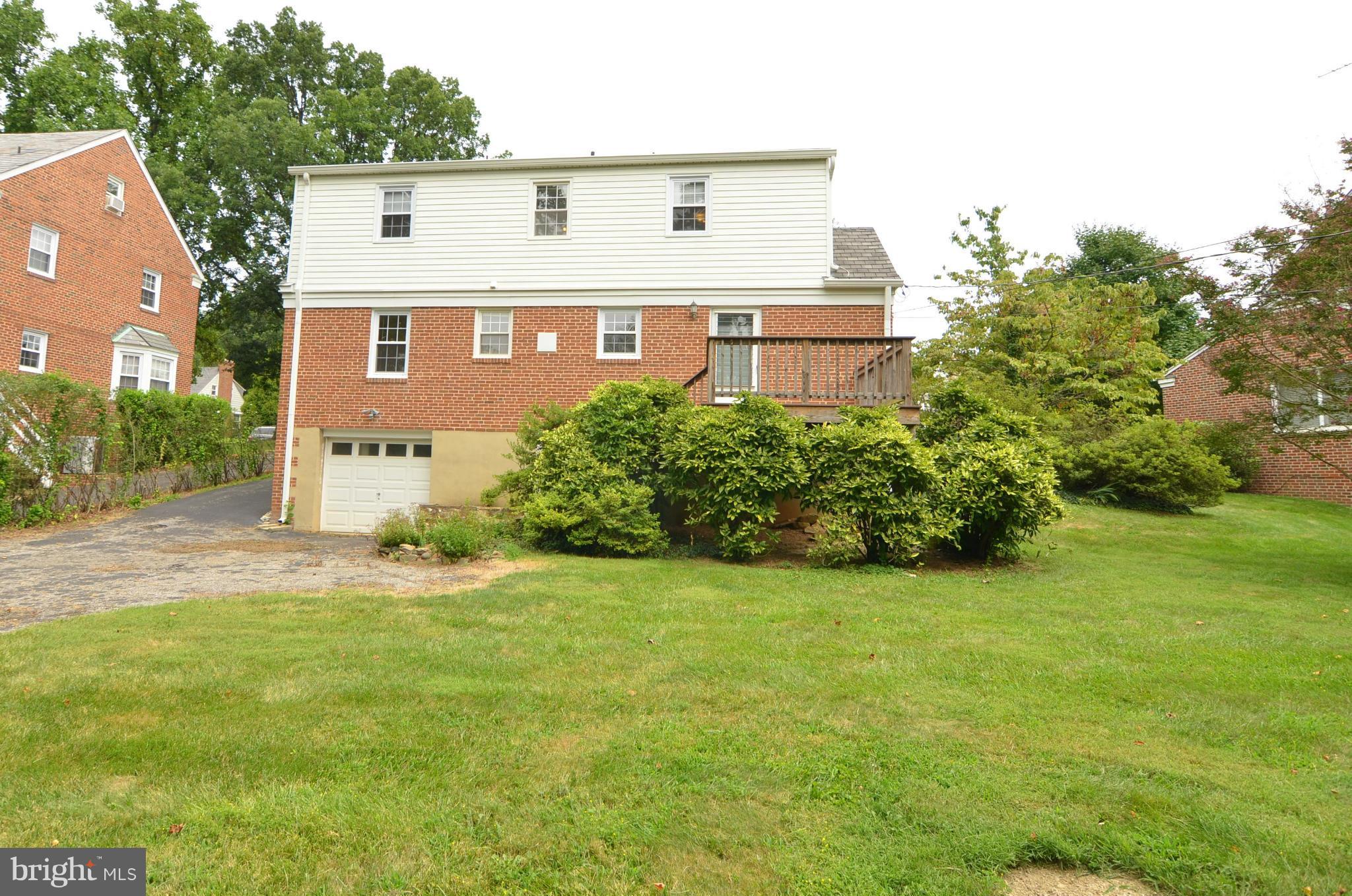 904 Locustvale Road Towson, MD 21204 - Photo 14 of 15 Private Backyard - Rear Entry Garage