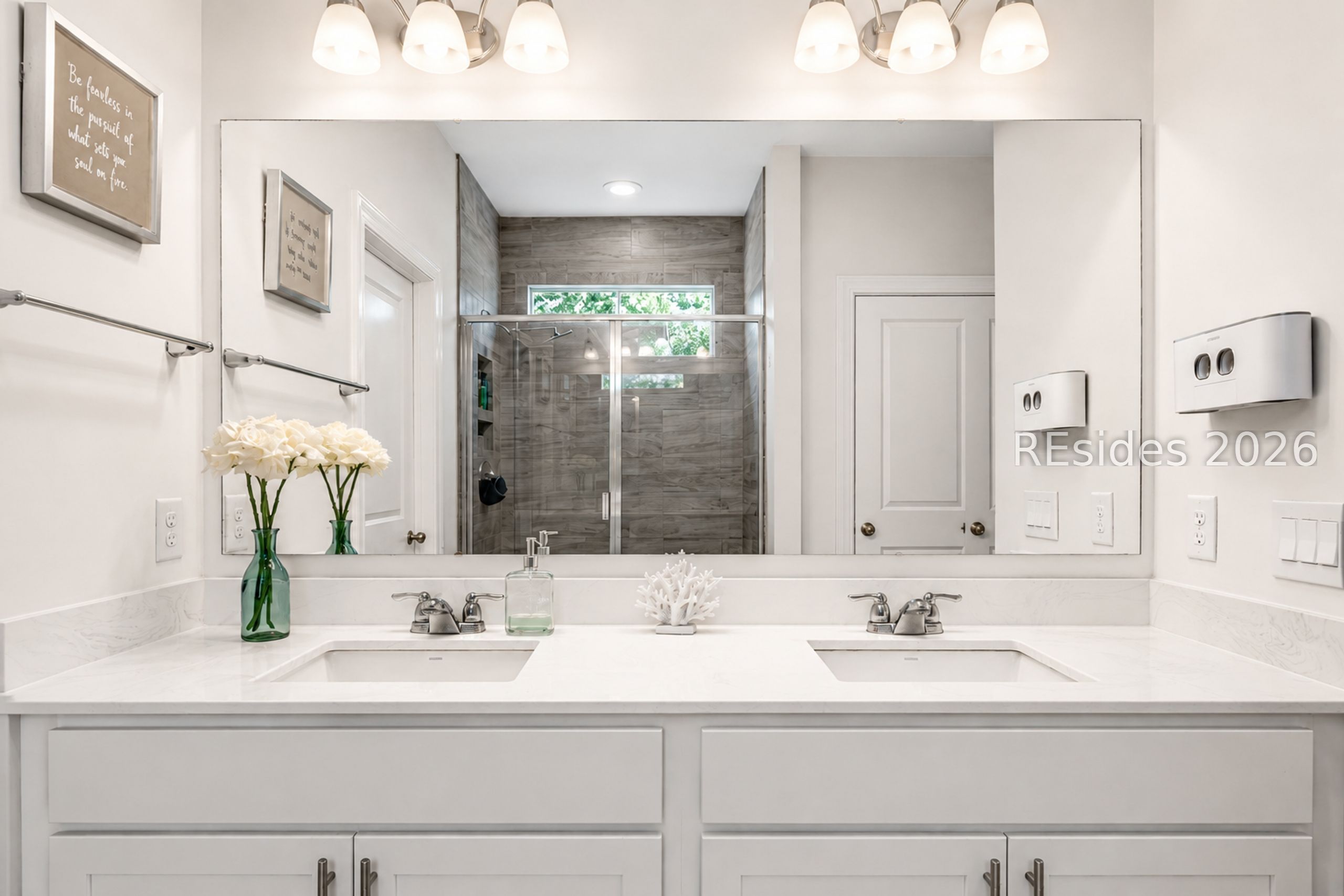 107 Runner Stone Road Bluffton, SC 29909 - Photo 28 of 65 Dual Sinks and Tile Shower