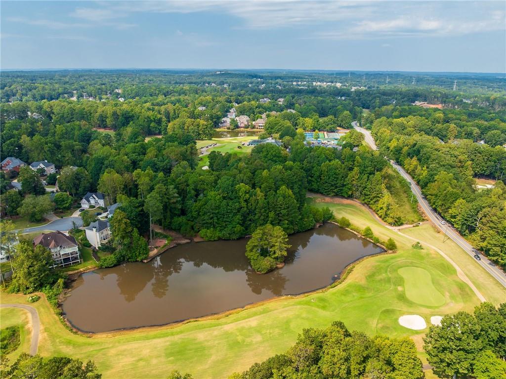 5719 Brookstone Walk Northwest Acworth, GA 30101 - Photo 48 of 54 an aerial view of residential house with outdoor space