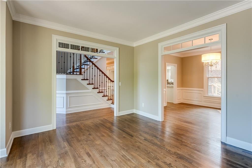 5719 Brookstone Walk Northwest Acworth, GA 30101 - Photo 7 of 54 a view of an entryway with wooden floor and door