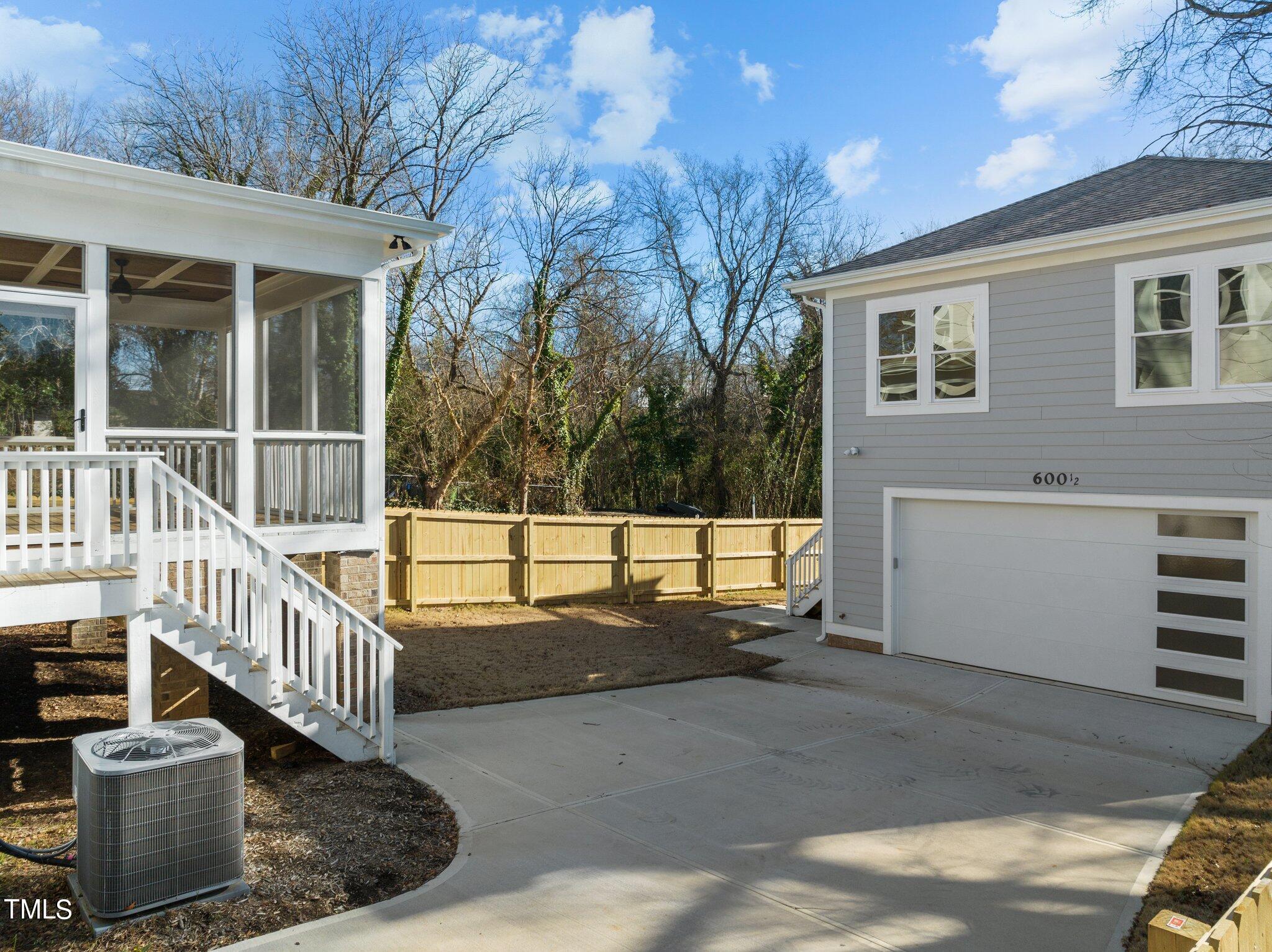600 Bragg Street Raleigh, NC 27610 - Photo 3 of 68 a view of a house with a roof deck