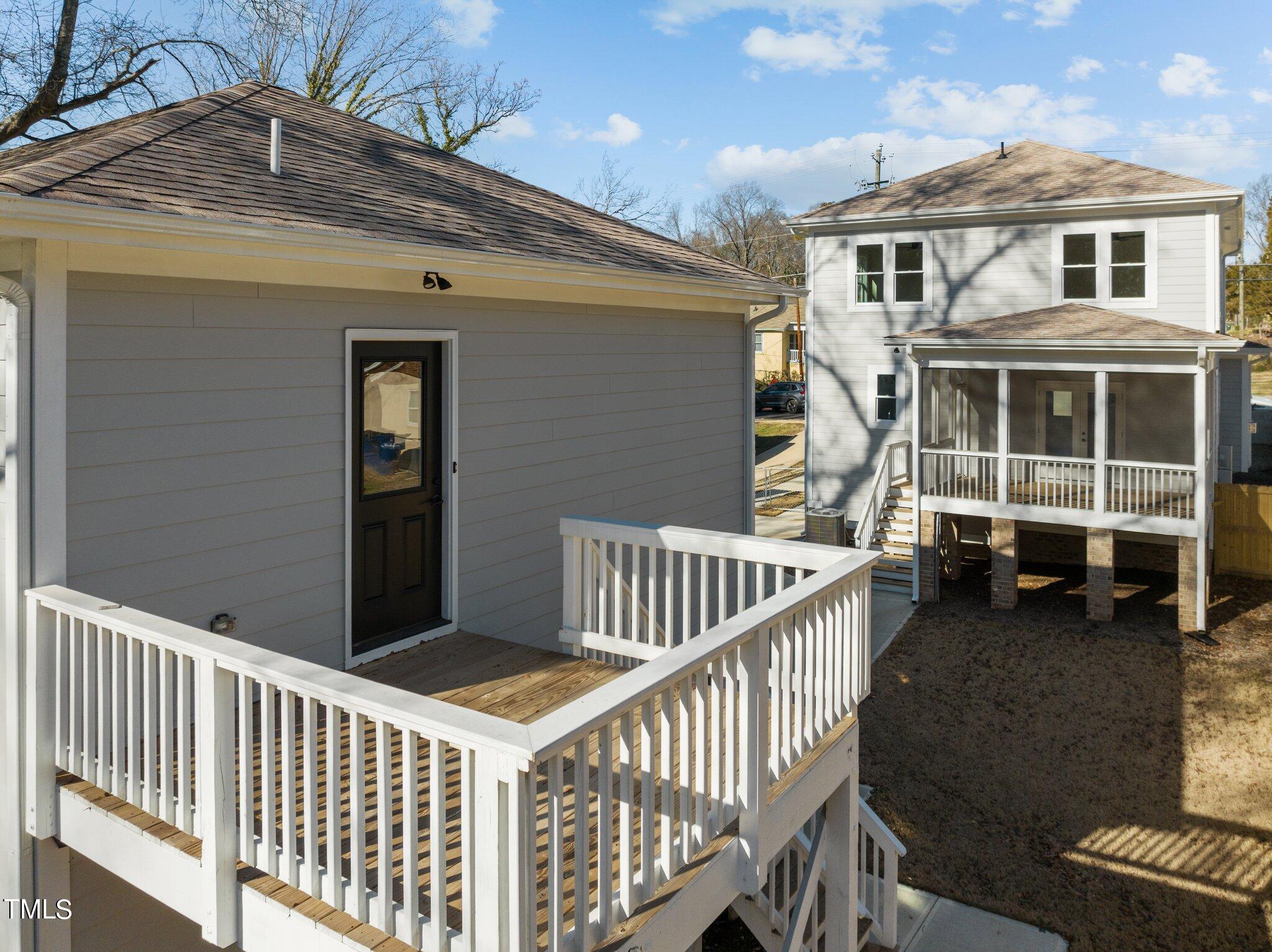 600 Bragg Street Raleigh, NC 27610 - Photo 56 of 68 a view of a house with wooden fence