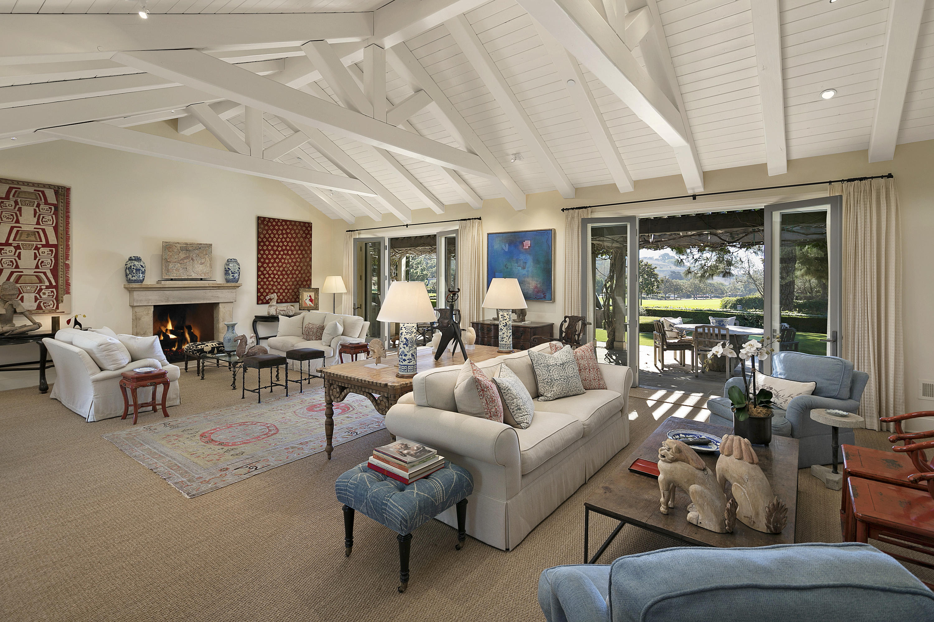 2159 Boundary Drive Montecito, CA 93108 - Photo 11 of 14 a living room with furniture and a large window