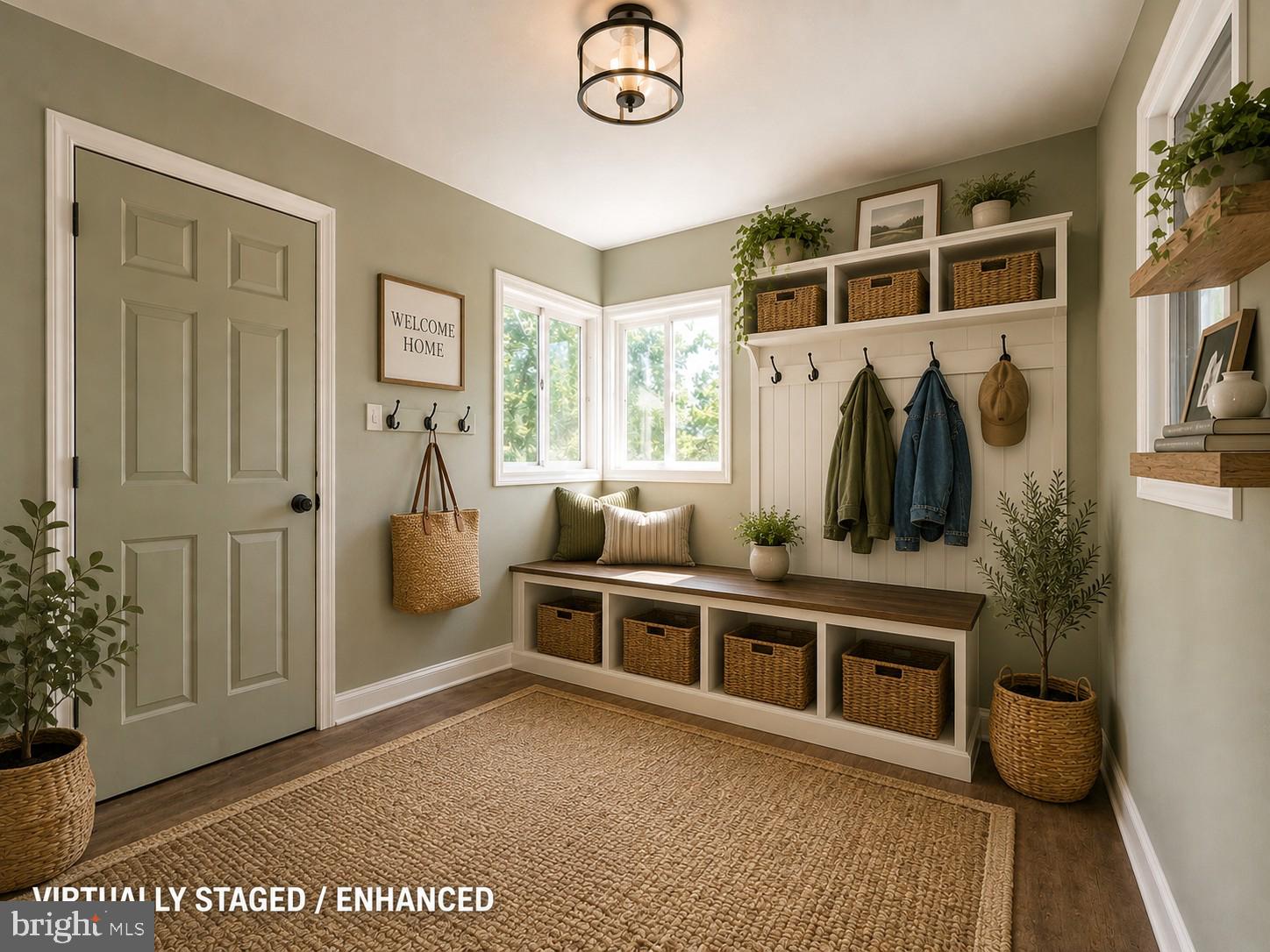 240 Round Top Road Chestertown, MD 21620 - Photo 25 of 30 Tranformed mudroom - Virtually Enhanced / Staged