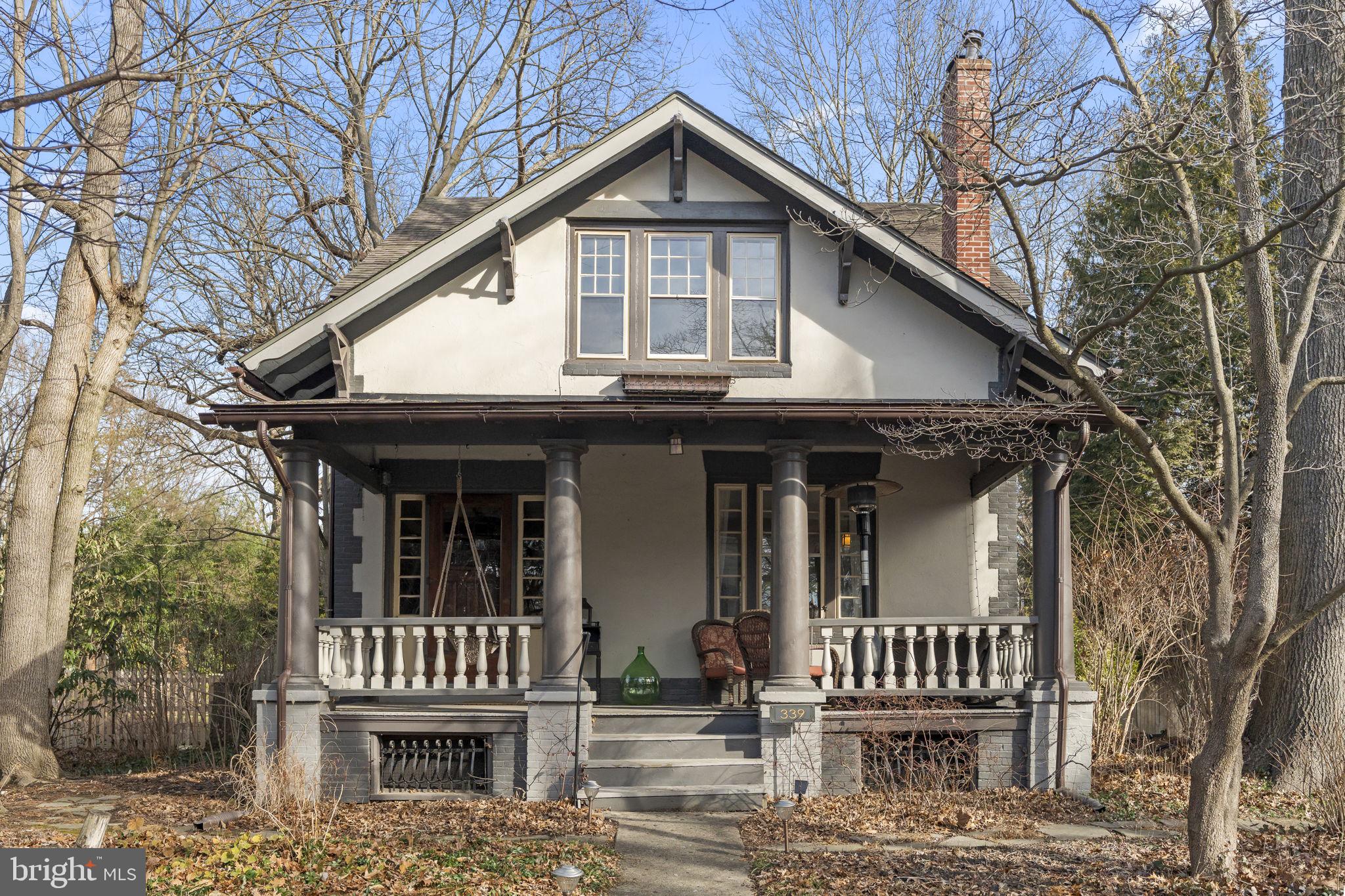 339 Park Avenue Swarthmore, PA 19081 - Photo 2 of 54 a view of a house with a yard and deck