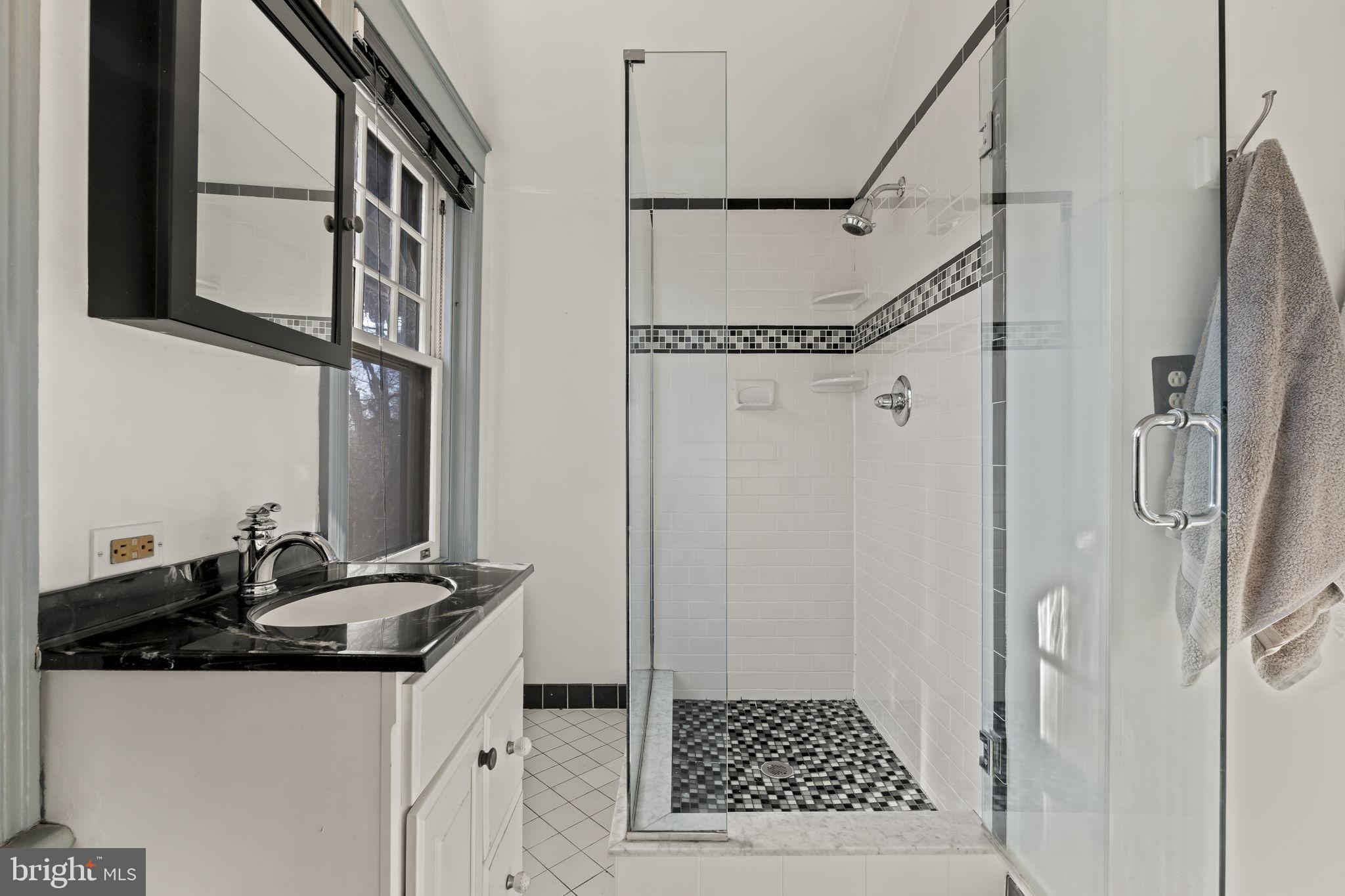 339 Park Avenue Swarthmore, PA 19081 - Photo 26 of 54 a bathroom with a sink and a mirror