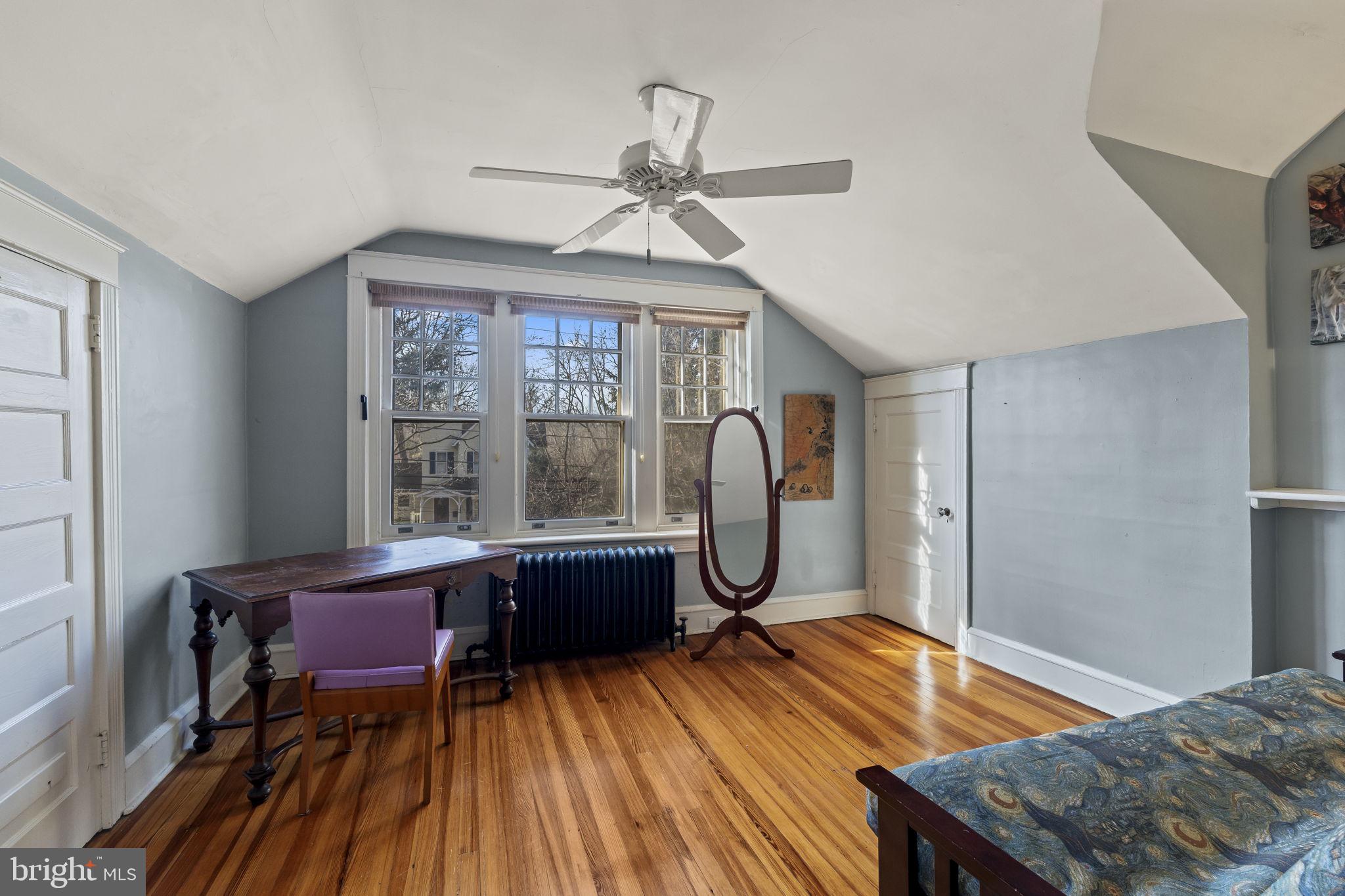 339 Park Avenue Swarthmore, PA 19081 - Photo 30 of 54 a workspace with wooden floor