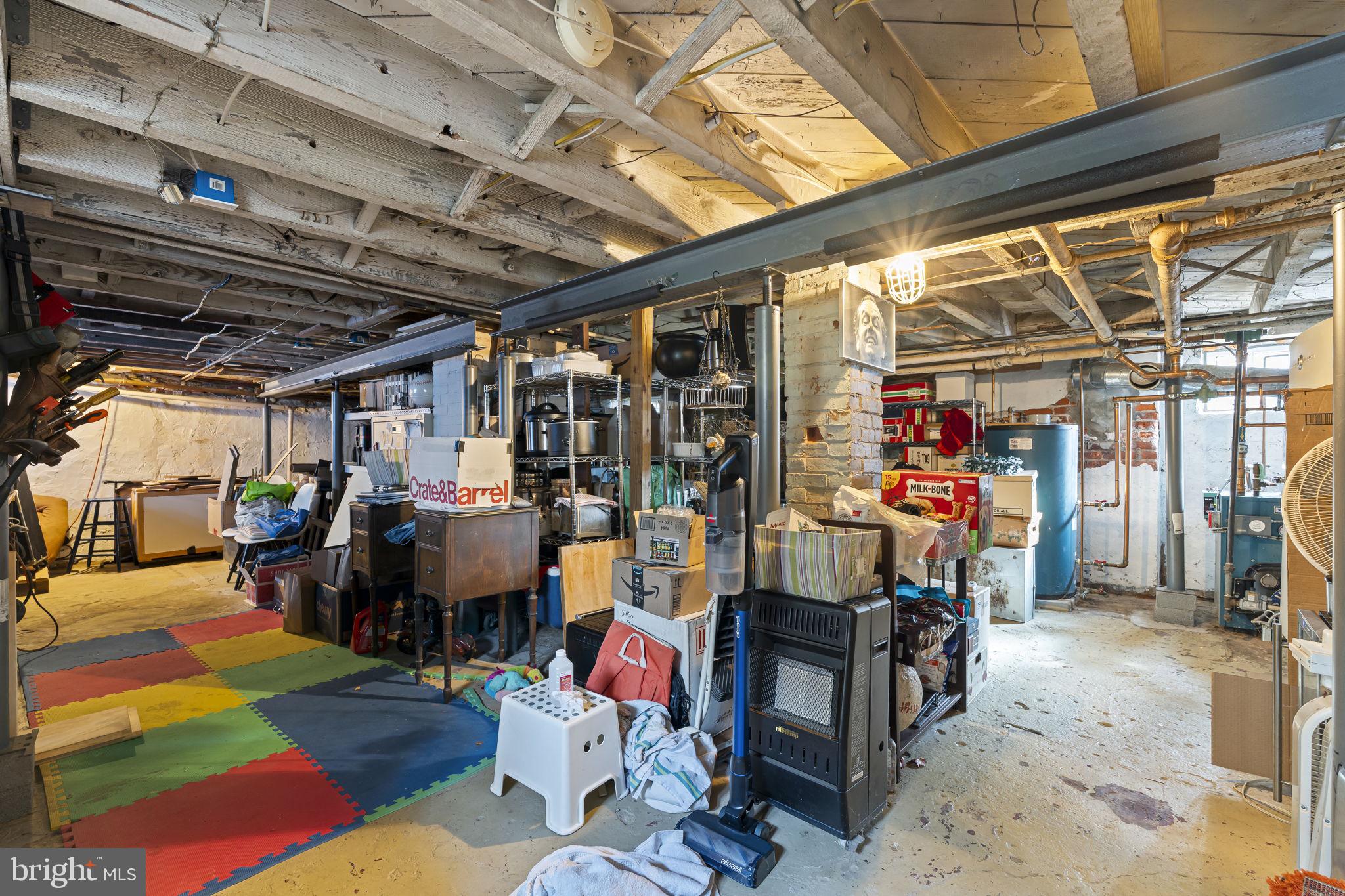 339 Park Avenue Swarthmore, PA 19081 - Photo 45 of 54 a view of a storage room with racks on the wall
