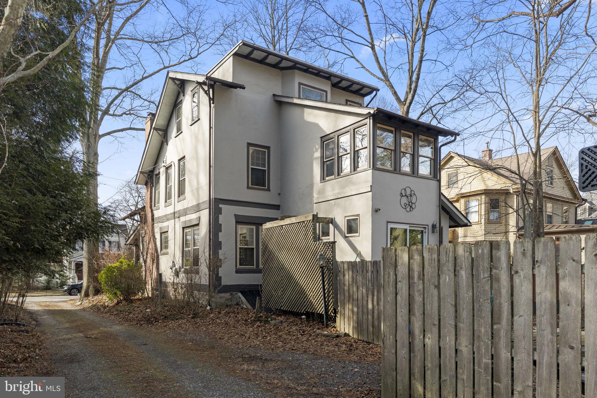 339 Park Avenue Swarthmore, PA 19081 - Photo 53 of 54 a view of a white house with a large windows