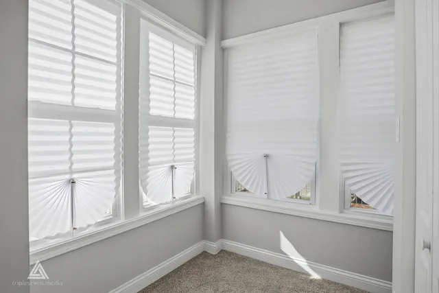 a view of window and kitchen view