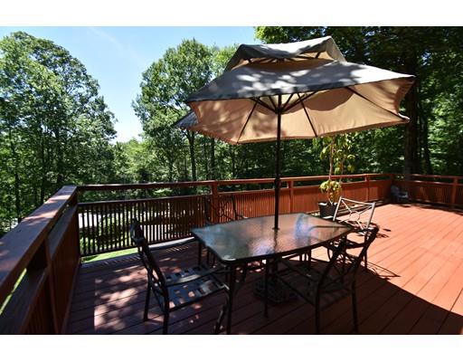 371 Main Road Westhampton, MA 01027 - Photo 6 of 28 a balcony with table and chairs