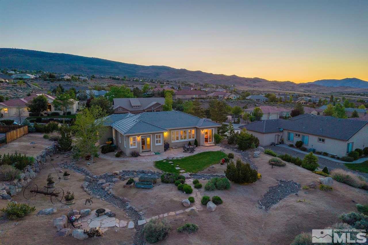 5633 North White Sands Road Reno, NV 89511 - Photo 3 of 40 an aerial view of a house