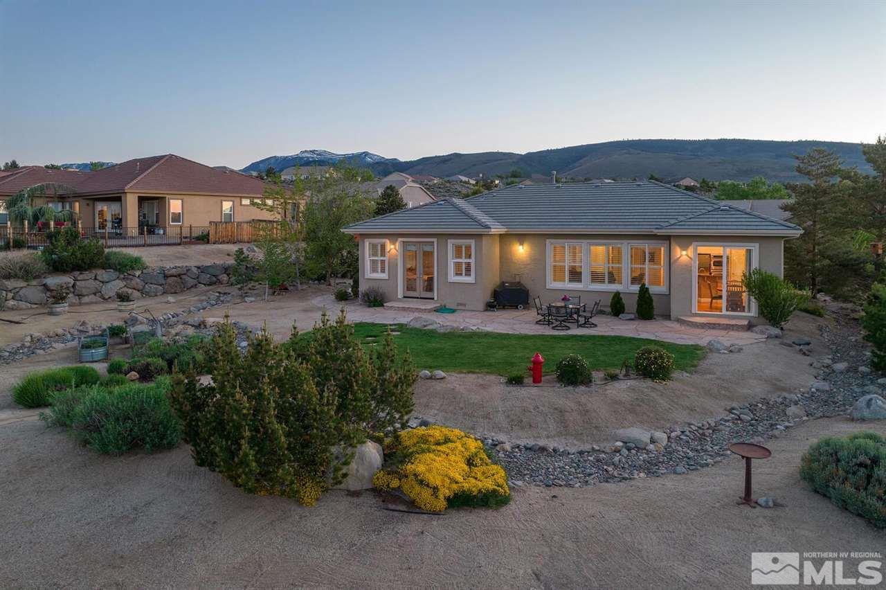 5633 North White Sands Road Reno, NV 89511 - Photo 5 of 40 front view of house with a yard