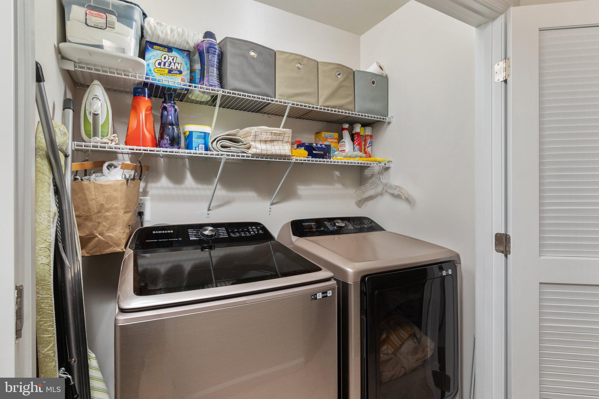 101 Williams Street Strasburg, VA 22657 - Photo 13 of 21 a utility room with dryer and washer