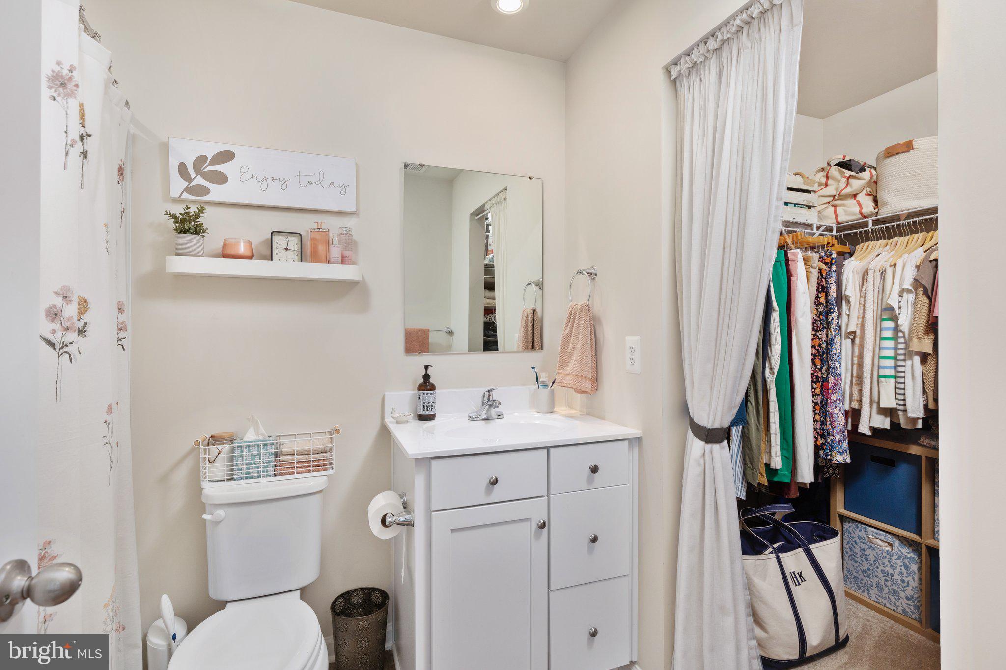 101 Williams Street Strasburg, VA 22657 - Photo 16 of 21 a bathroom with a sink toilet and shower