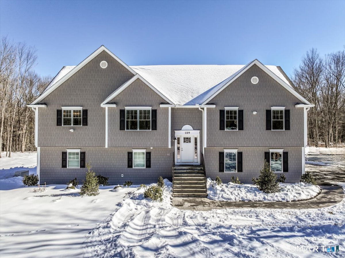 109 Codfish Hill Road Bethel, CT 06801 - Photo 19 of 43 a front view of a house with a yard