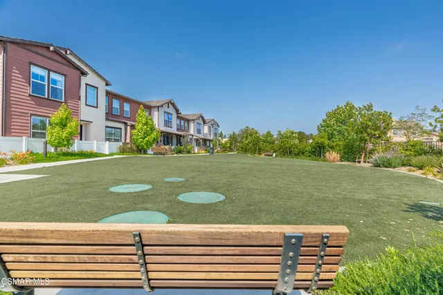 a swimming pool view with a outdoor space