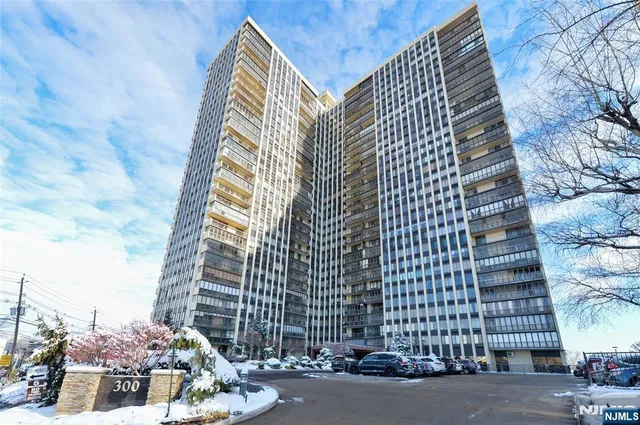 a front view of a building