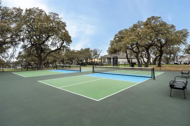 a view of a tennis court